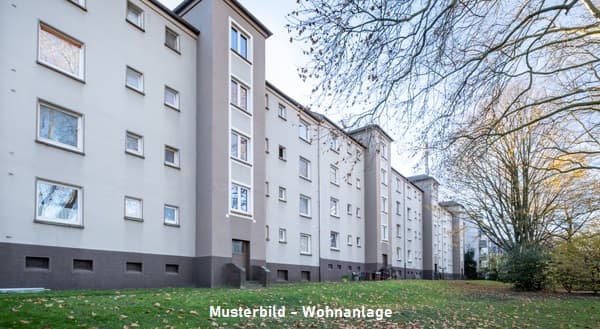 Wohnanlage außen - Musterbild