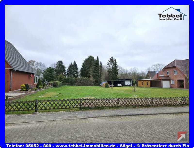 Baugrundstück in Lathen - Fresenburg an der Ems! Nähe Bootsanleger!