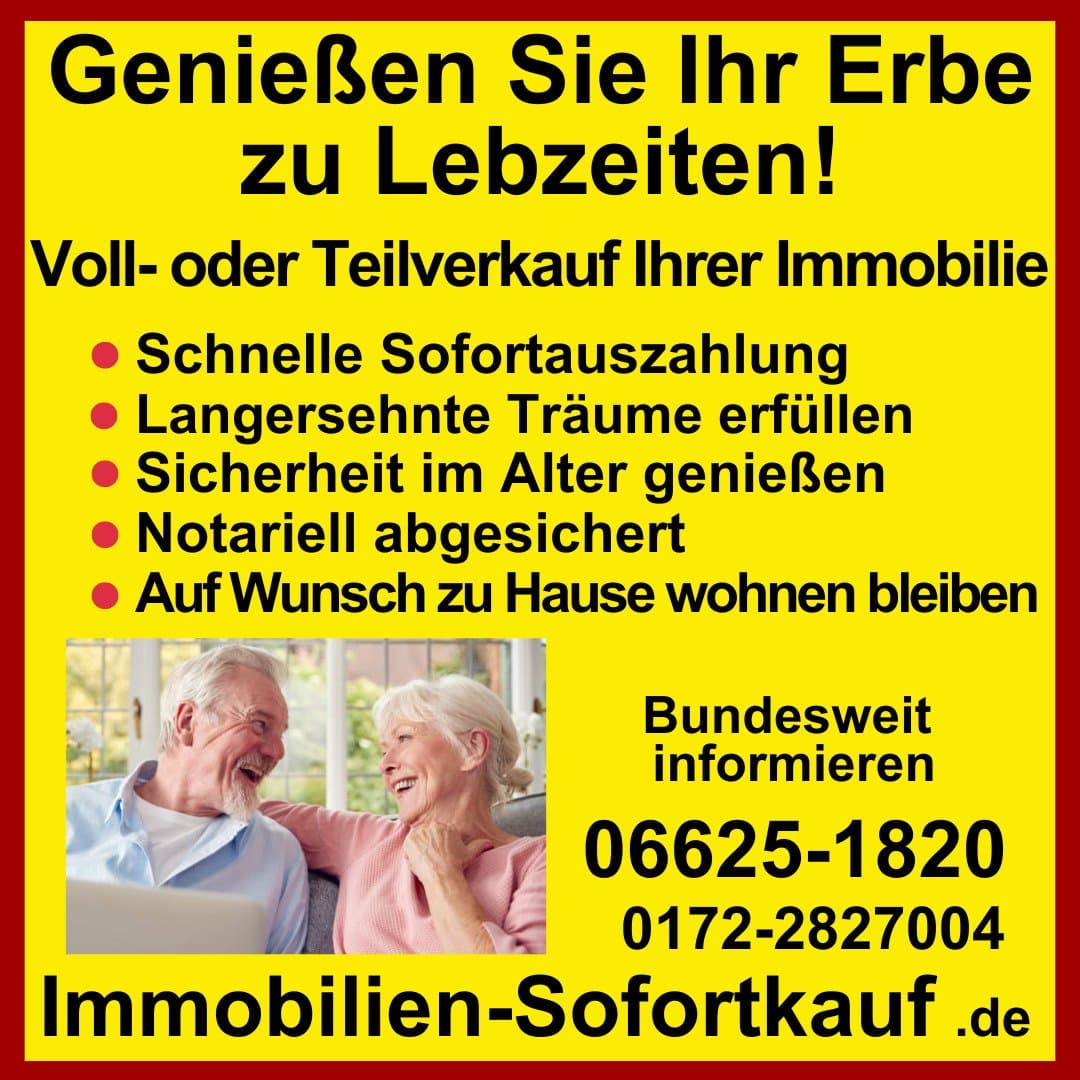 Vollverkauf Plus..."Wir kaufen Ihre Immobilie sofort!"