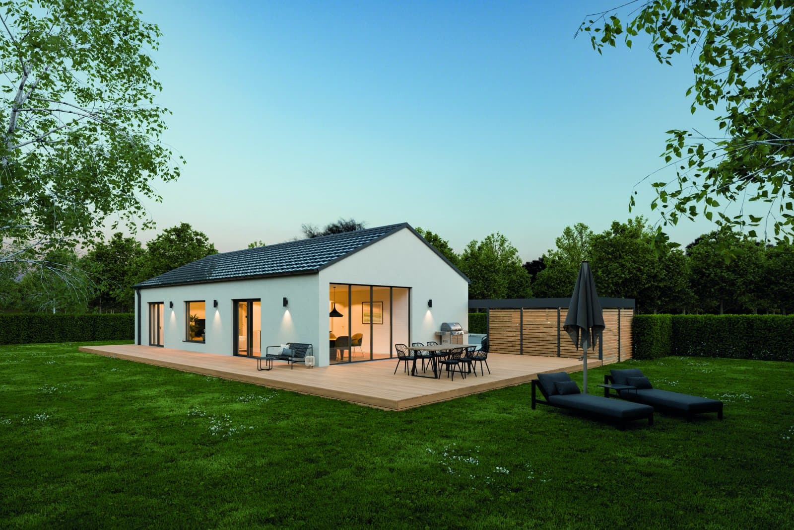 **Wir bauen für Sie auf Ihrem Grundstück**95 Jahre STREIF-Jubiläumshaus Bungalow!**