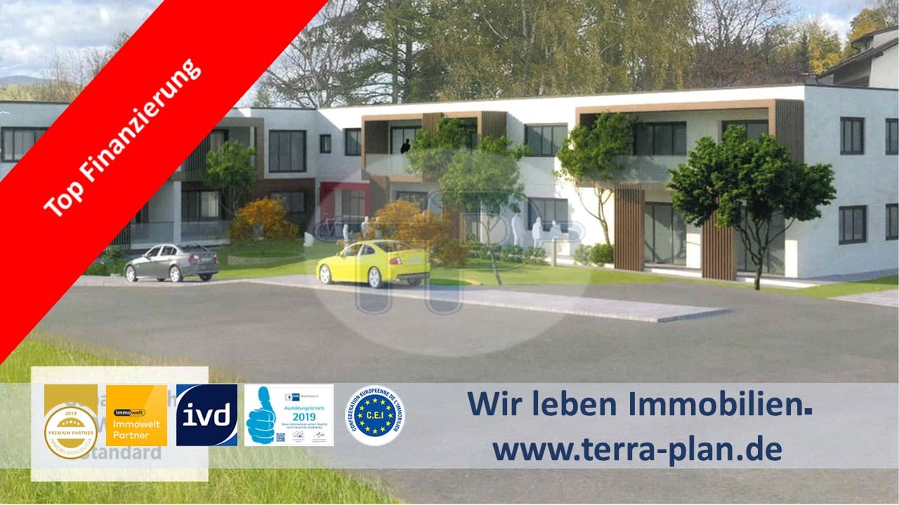 WOHNEN NÄHE STADT DEGGENDORF 
EXKLUSIVE WOHNUNGEN IN NATURLAGE 