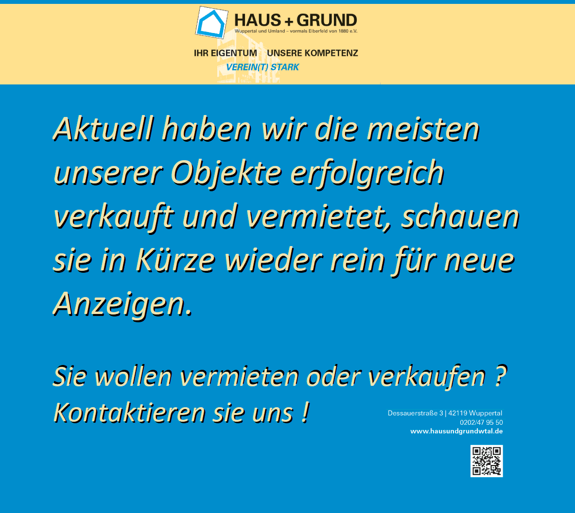 Schauen sie in Kürze wieder bei uns rein !