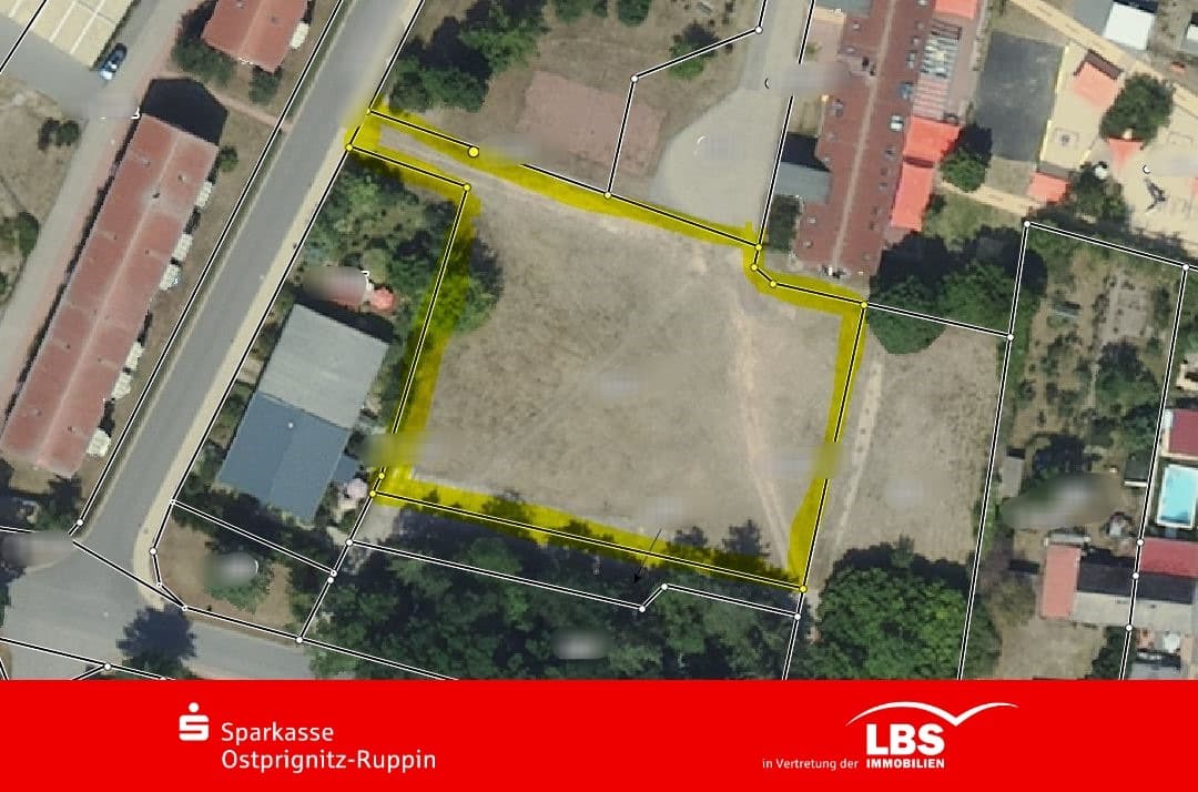 Mit Blick auf den Spielplatz bauen