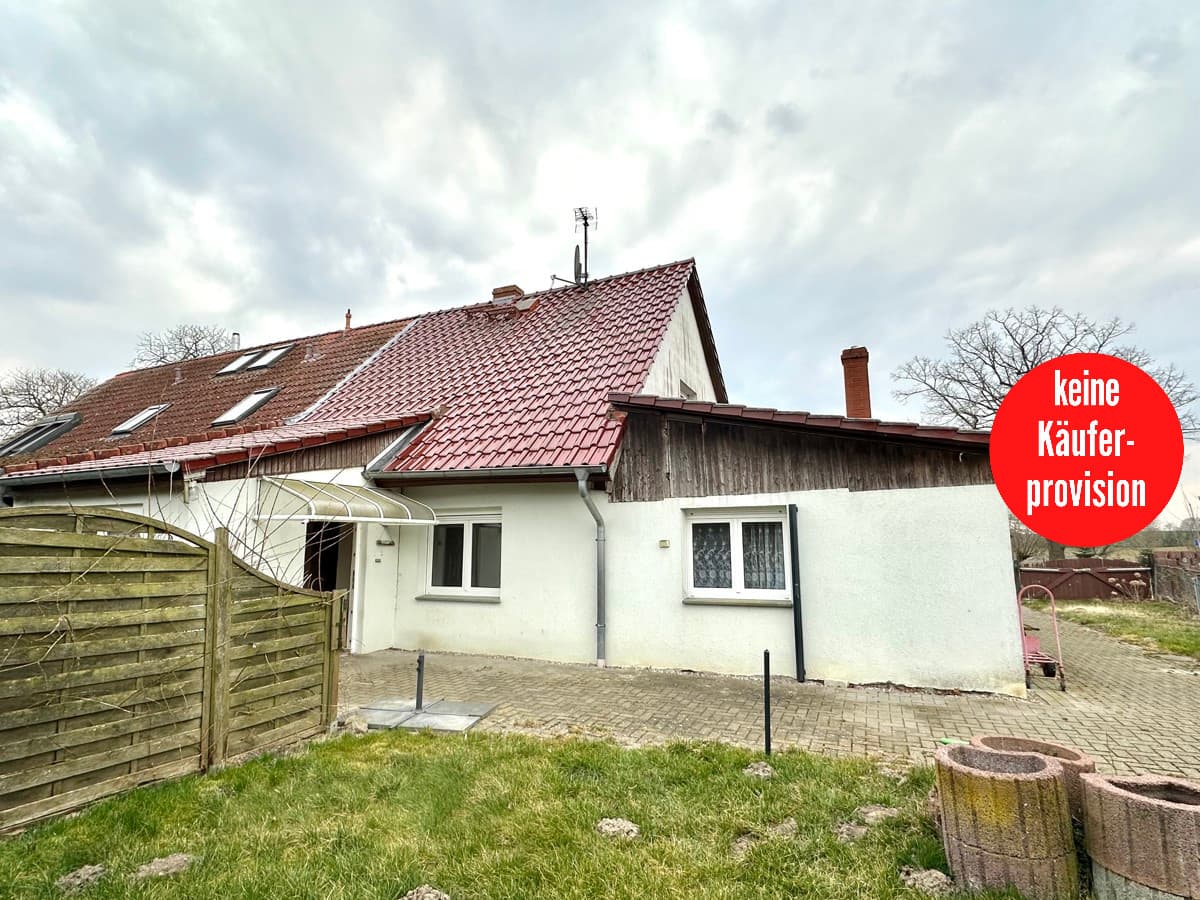 HORN IMMOBILIEN ++ Doppelhaushälfte bei Neubrandenburg in Blankenhof