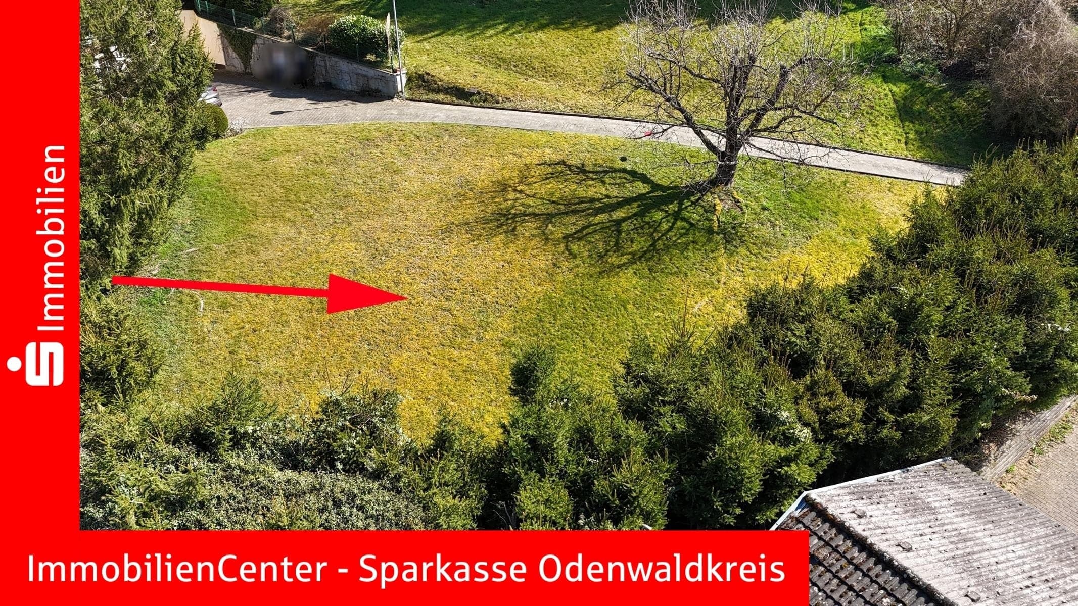 Sonnig und mit Ausblick. Baugrundstück in Westhang-Lage