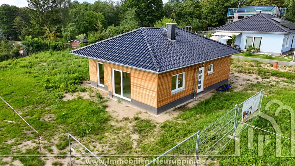 Neubau-Bungalow in Zermützel – 3 Zimmer, 459 m² Grundstück, sofort loslegen