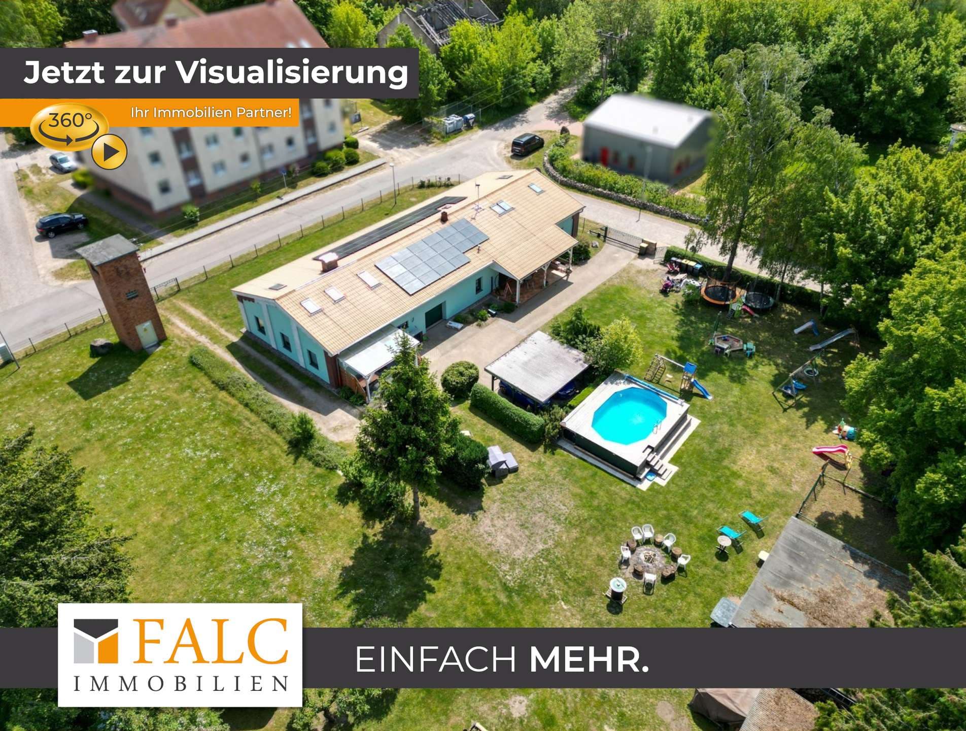 Top moderne Solar+Wärmepumpen Energieversorgung+Pool & FeWo