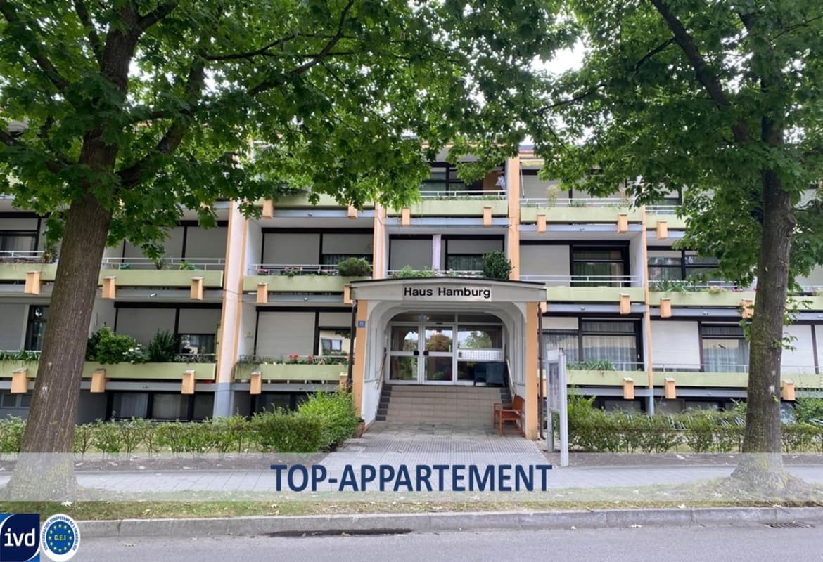 SCHÖNE 1- ZIMMERWOHNUNG MIT BALKON IN BAD FÜSSING