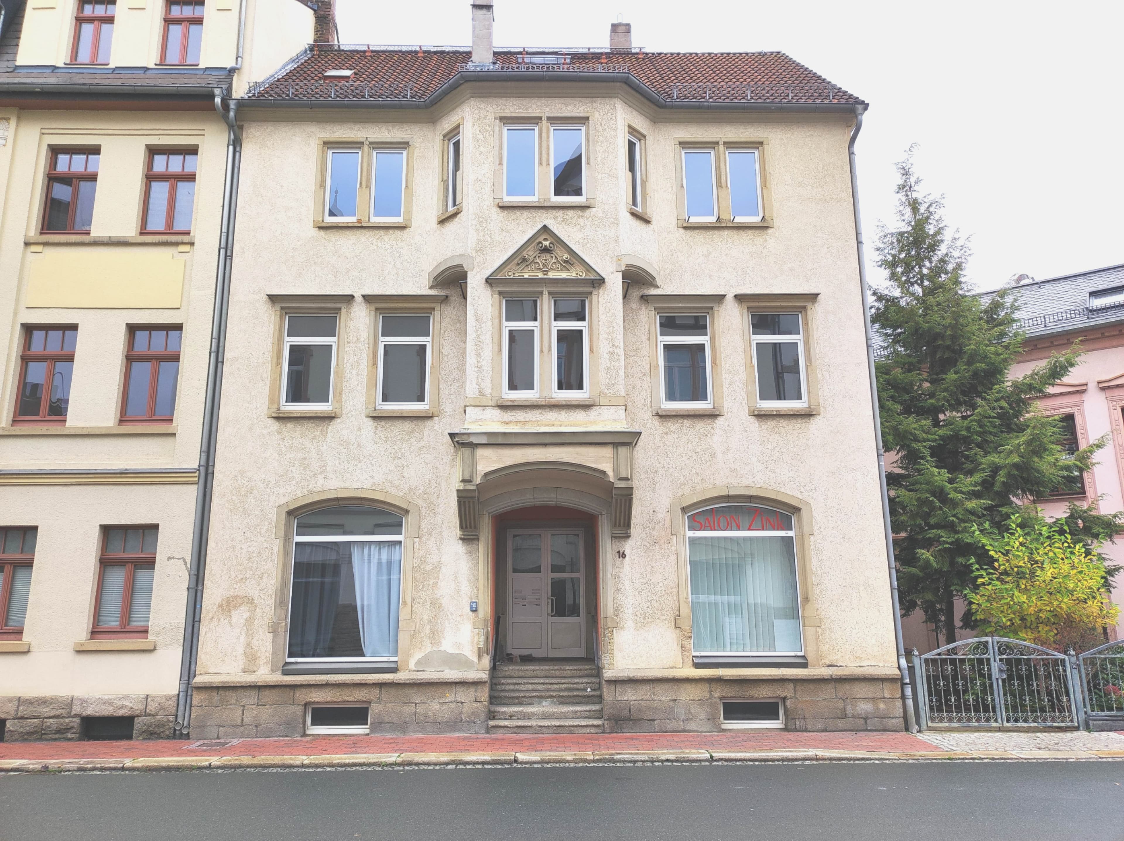 Wohn-und Geschäftshaus in bester Lage in Reichenbach OT Mylau im sächsischen Vogtland zu verkaufen