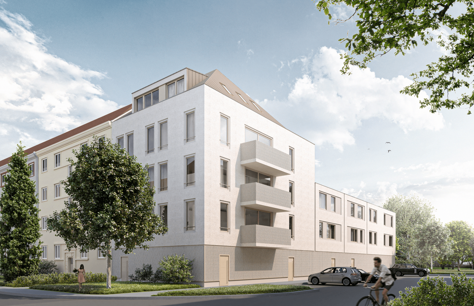 Straßenseitige Ansicht