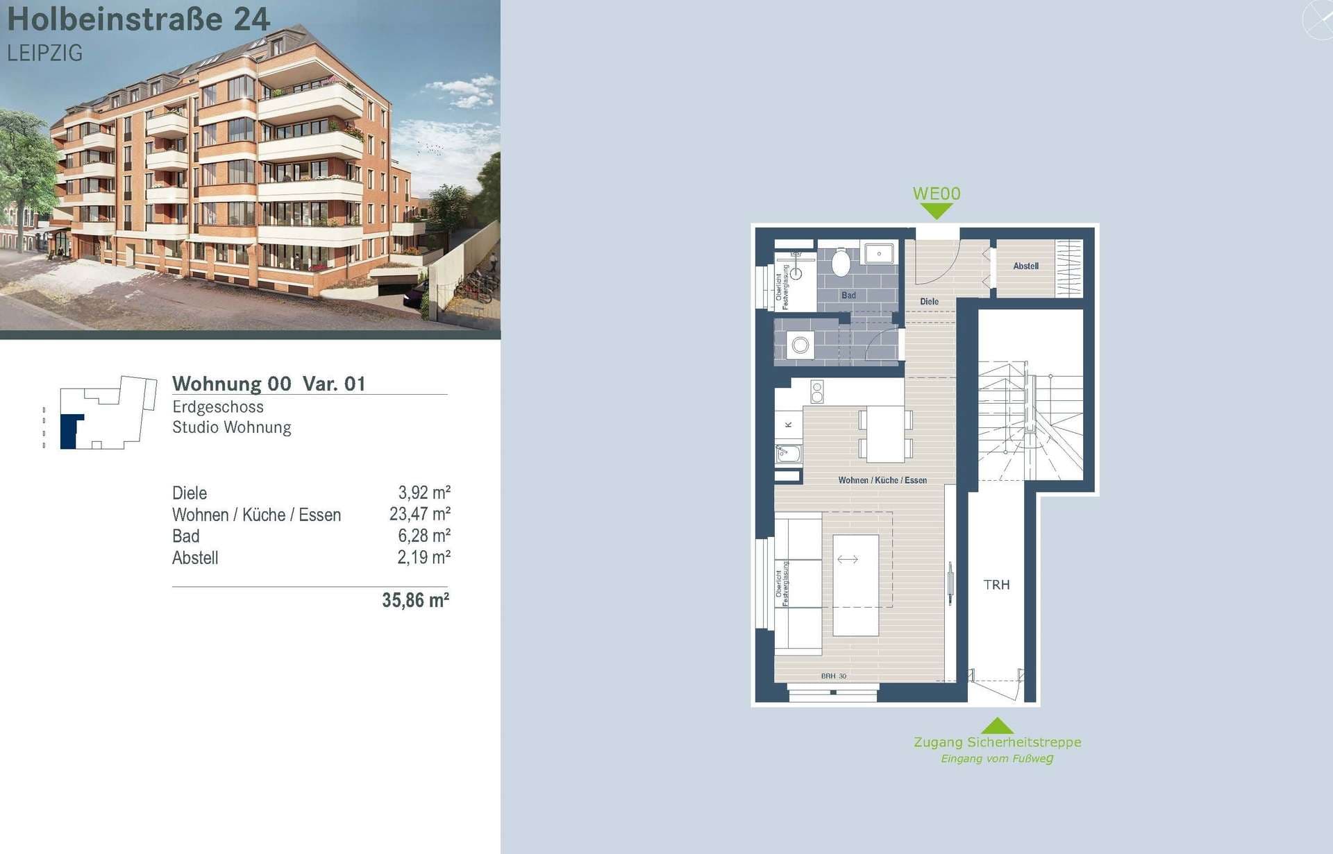 Grundriss WE00  Var. 01