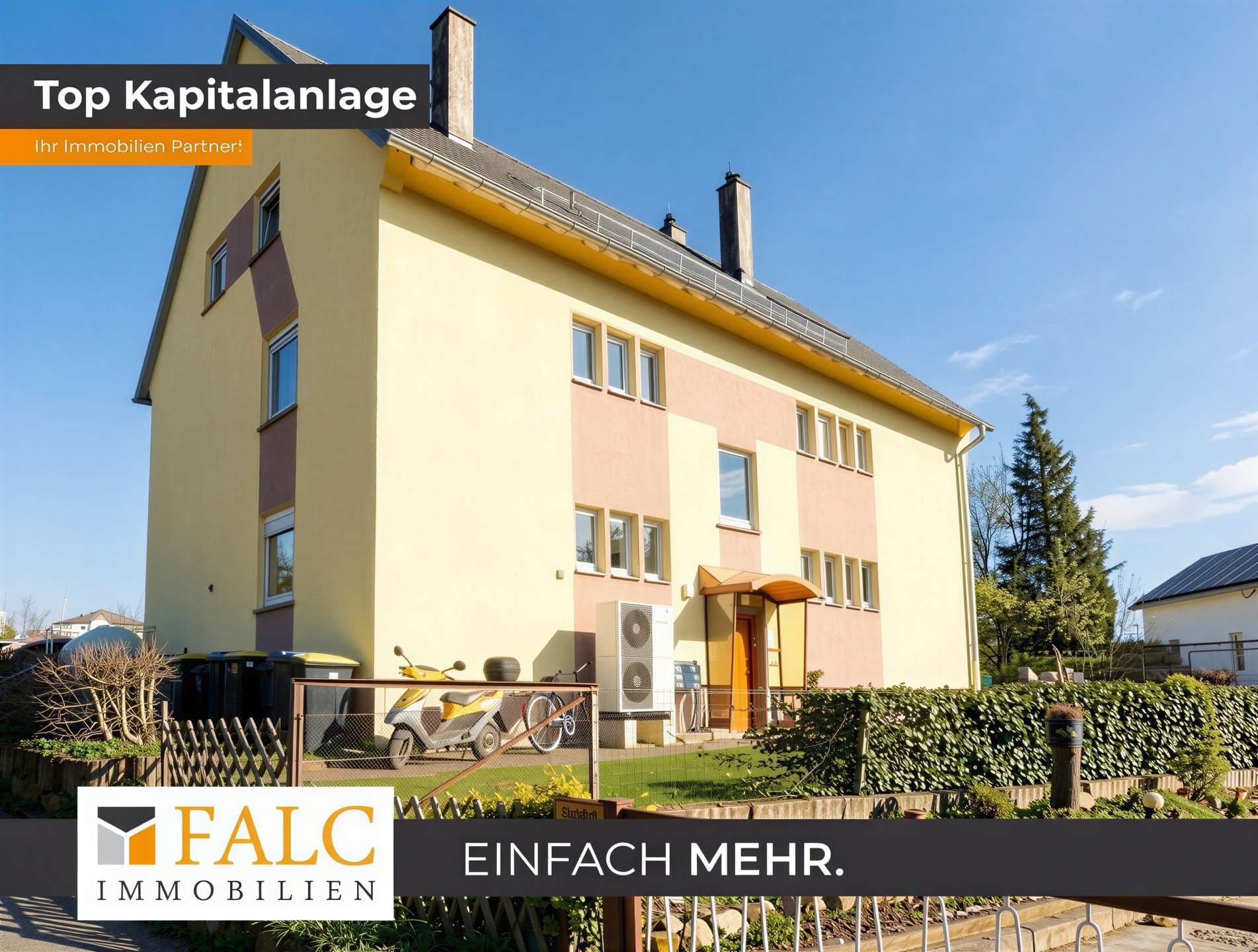 Investitionschance in Mudau: Mehrfamilienhaus mit 6 Wohneinheiten, voll vermietet