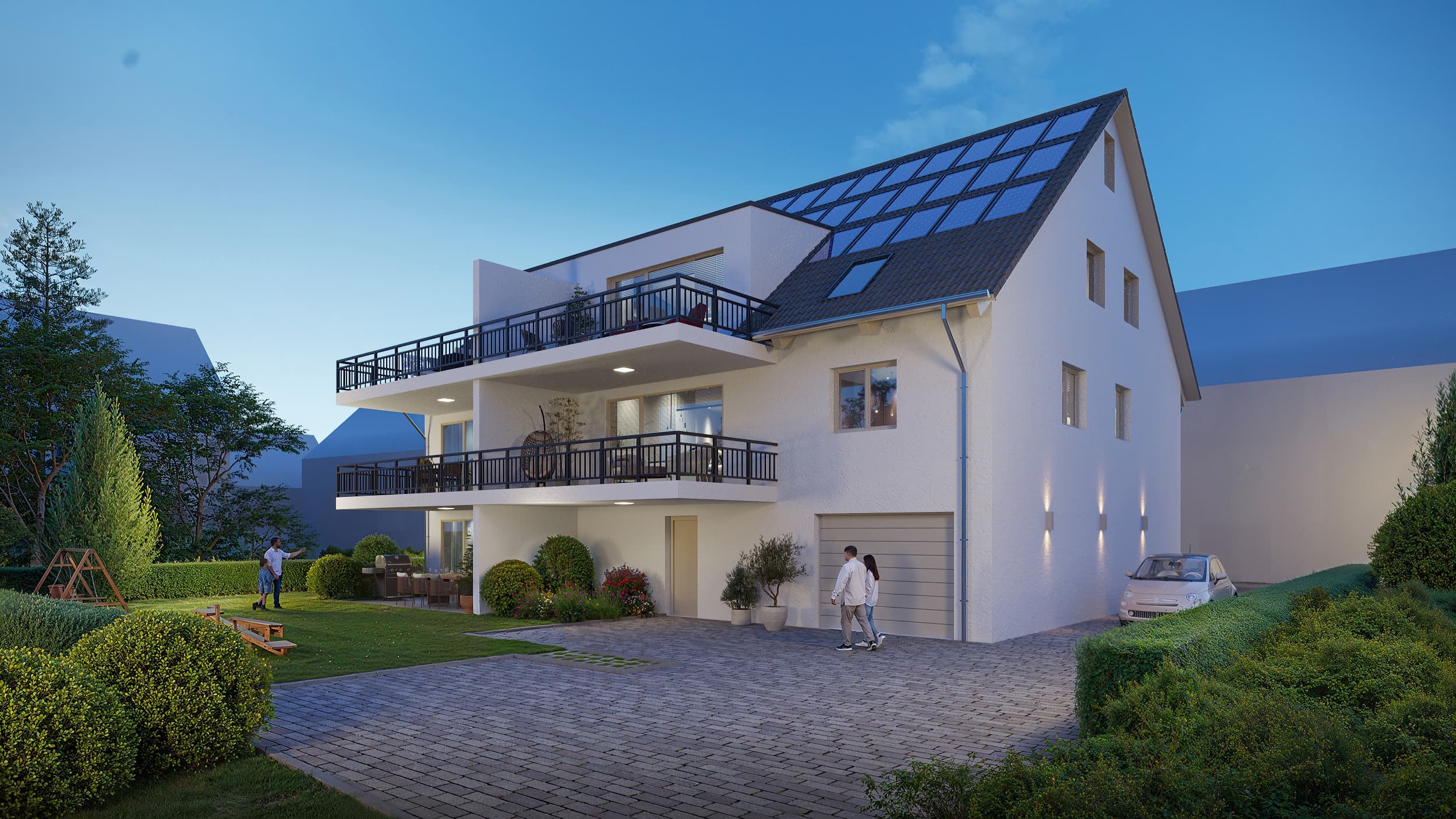 *KFW-40* Modernes Wohnen in Löchgau für jede Lebensphase
