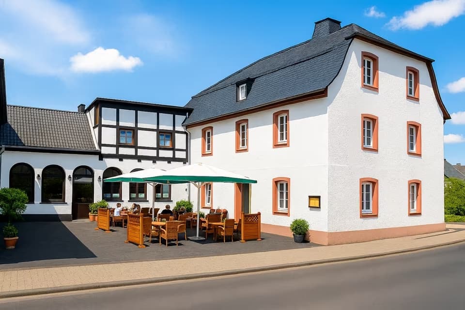 Traditionsreiches Hotel-Restaurant mit großem Festsaal & Biergarten – Top-Standort in der Eifel!