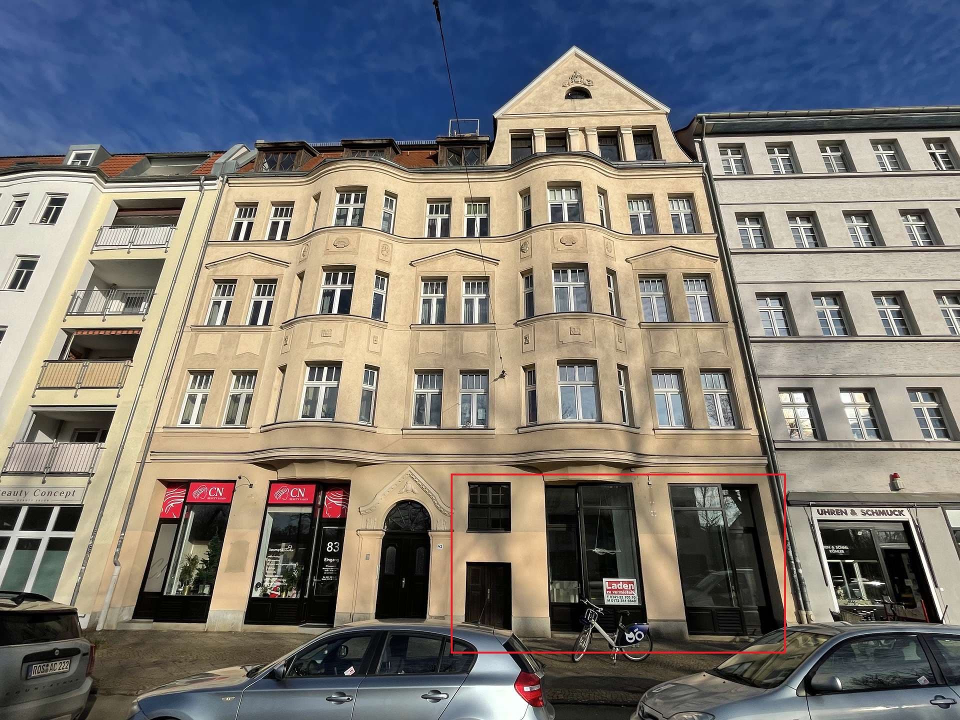 KEINE GASTRO: 110m² Ladeneinheit in Stötteritz!