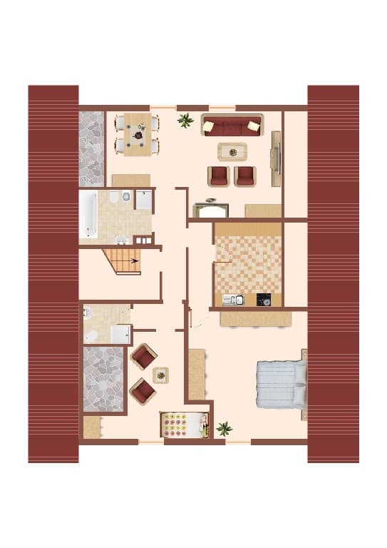großzügige DG-Wohnung in Winterberg/Stadt