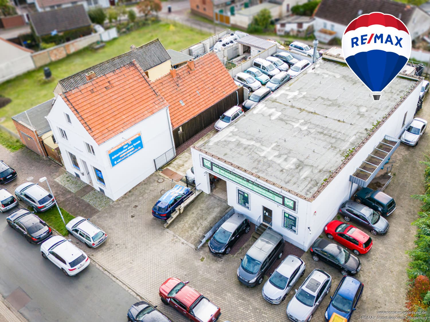 Vielseitiges Gewerbeobjekt mit Werkstatt, Wohn- und Geschäftshaus in Hillersleben