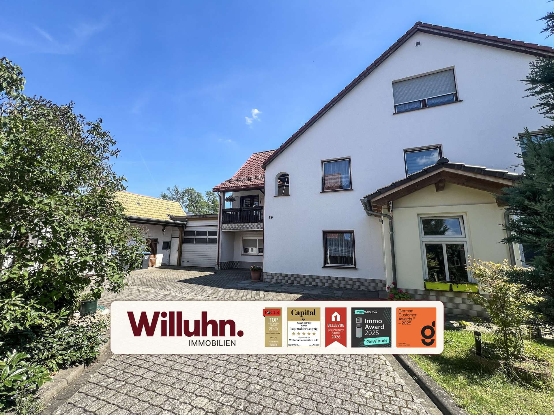 Zeitnah einziehen! Balkon | Wintergarten | Kaminzimmer | Garten | Carport u.v.m.