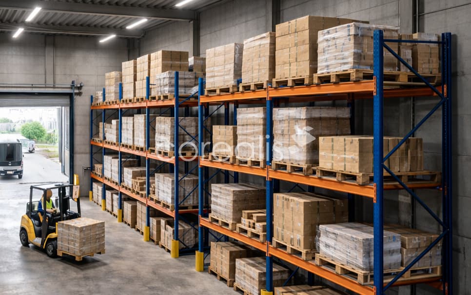 Lagerhalle | 570 m² | ebenerdig | sofort | anteilige Bürofläche