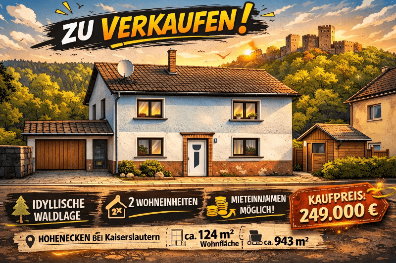 ZFH - Hohenecken mitten im Pfälzer Wald und doch in Rufweite zur Pfalzmetropüole und UNI-Stadt KL!