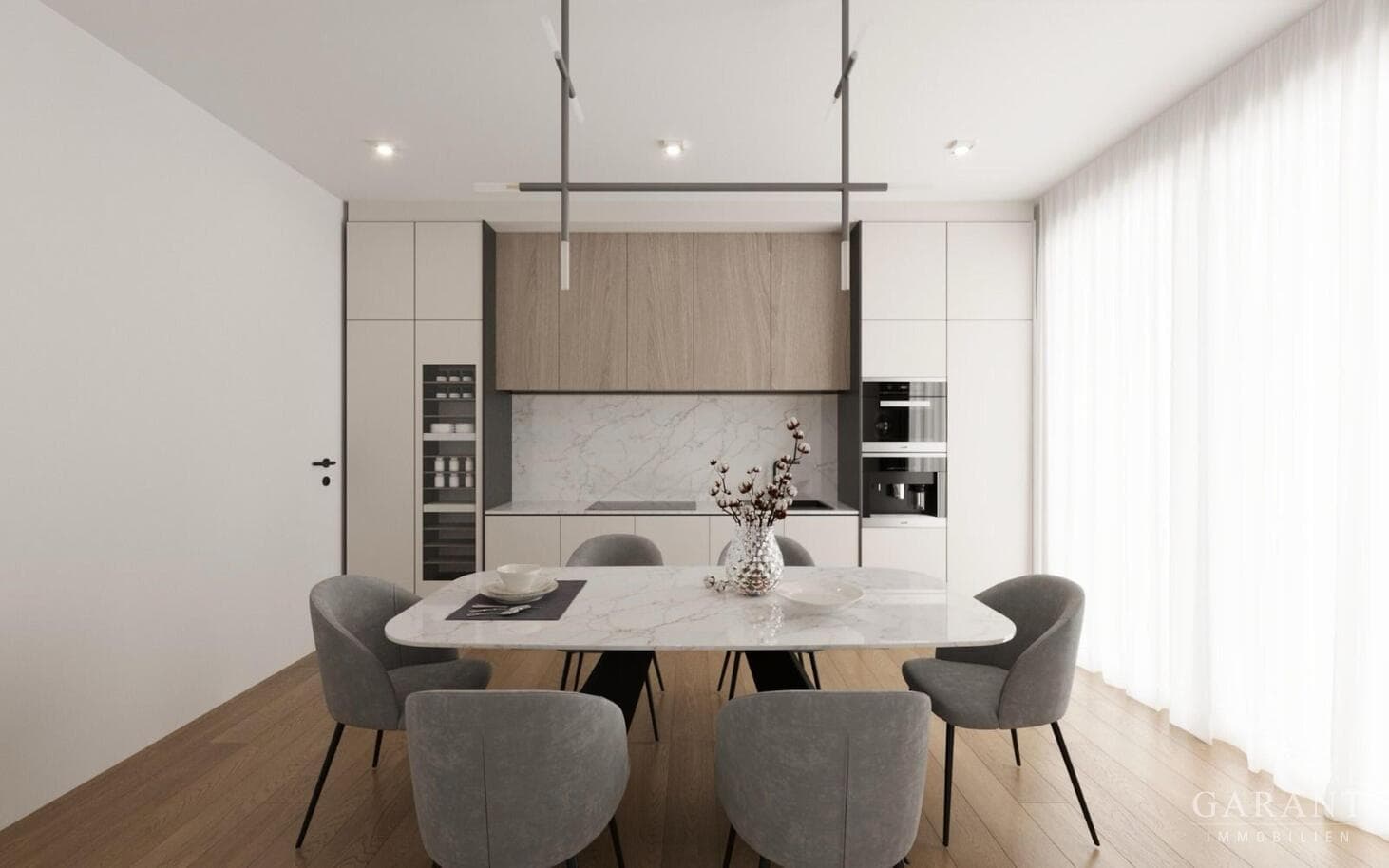 Hochwertige moderne 3 Zimmer-Wohnung mit sonnigem Balkon