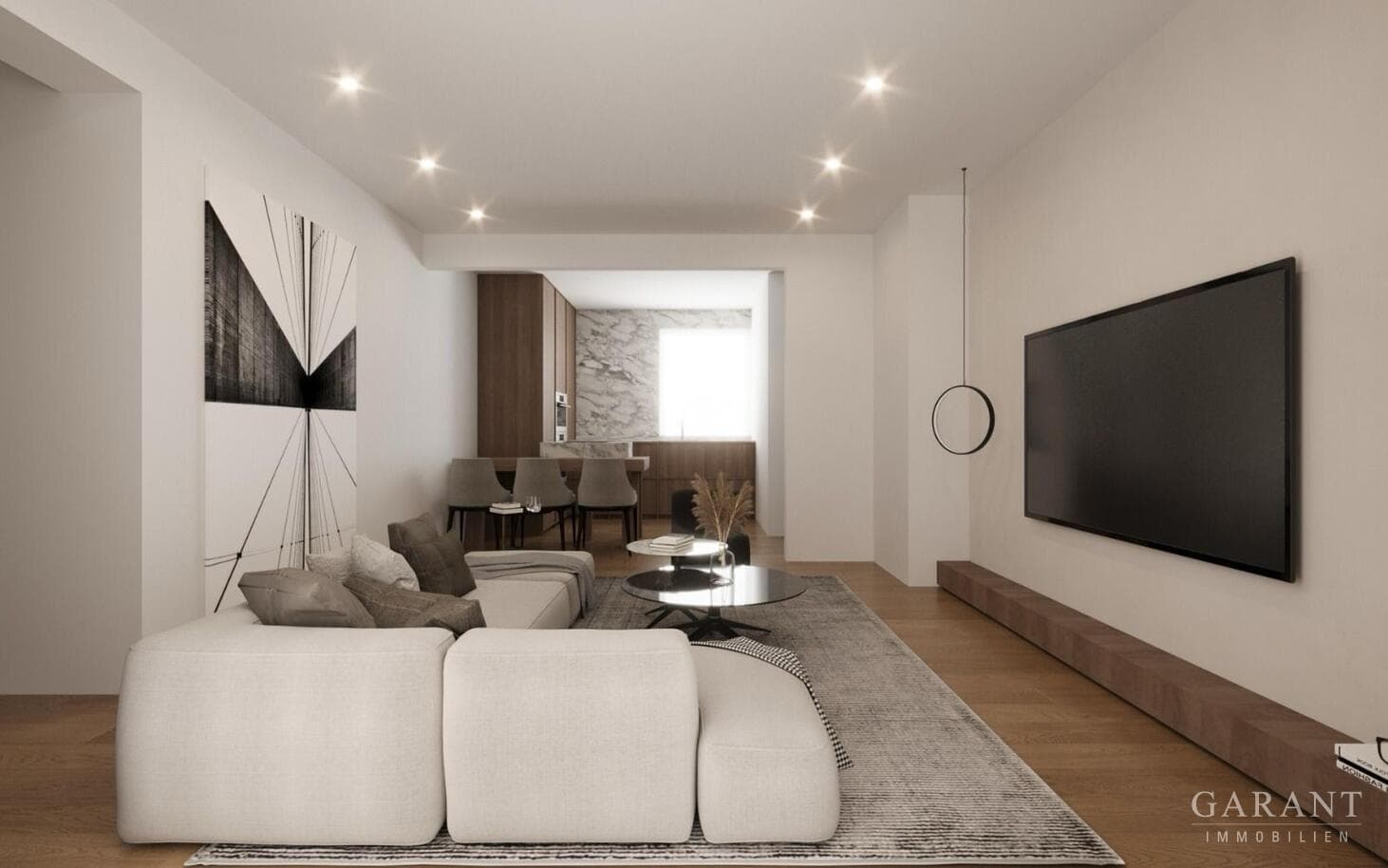 Ihr privates Garten-Paradies: Moderne 3 Zimmer-Wohnung mit Stil