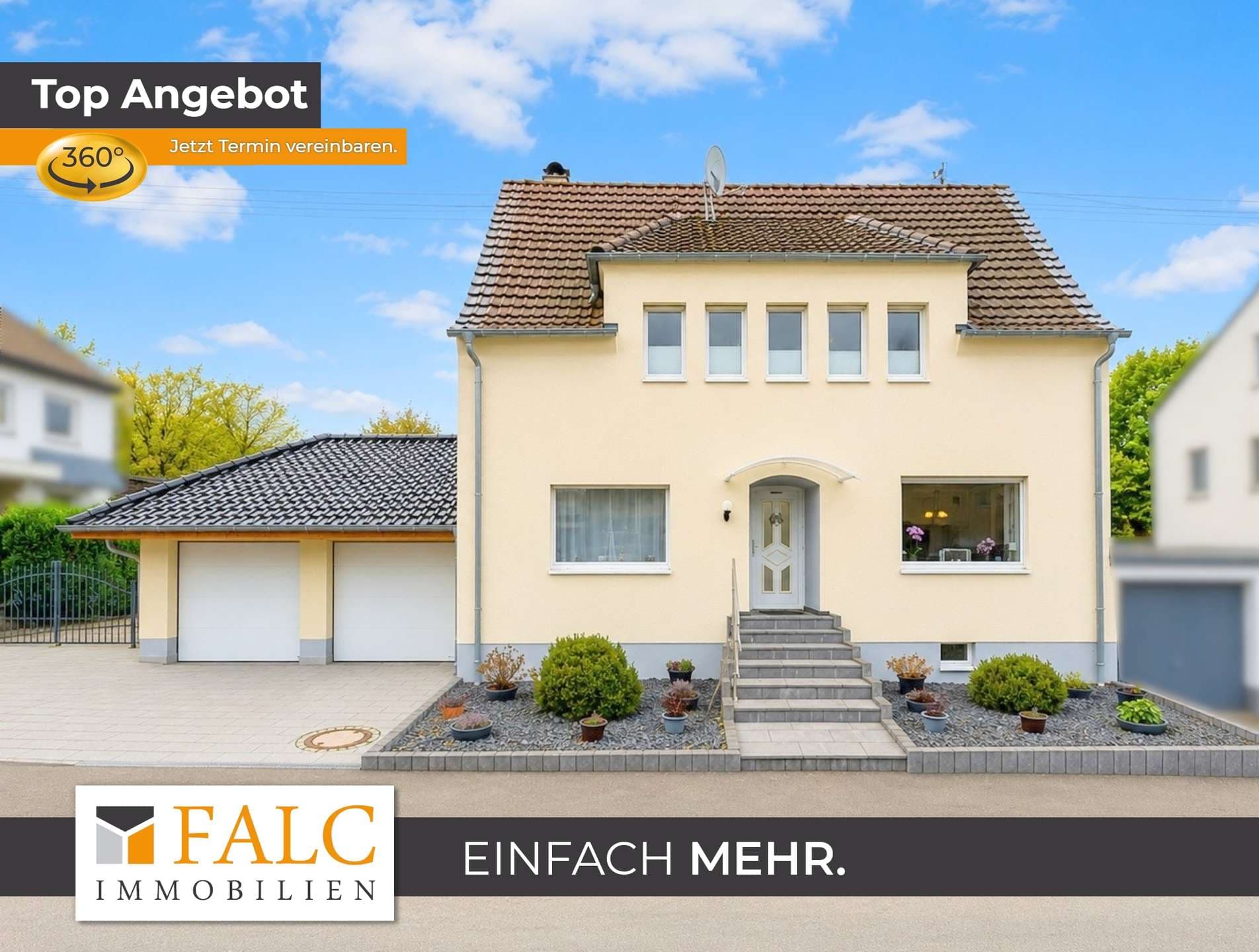Einfamilienhaus auf 927 m² Grundstück – modernisiert, energieeffizient und familienfreundlich