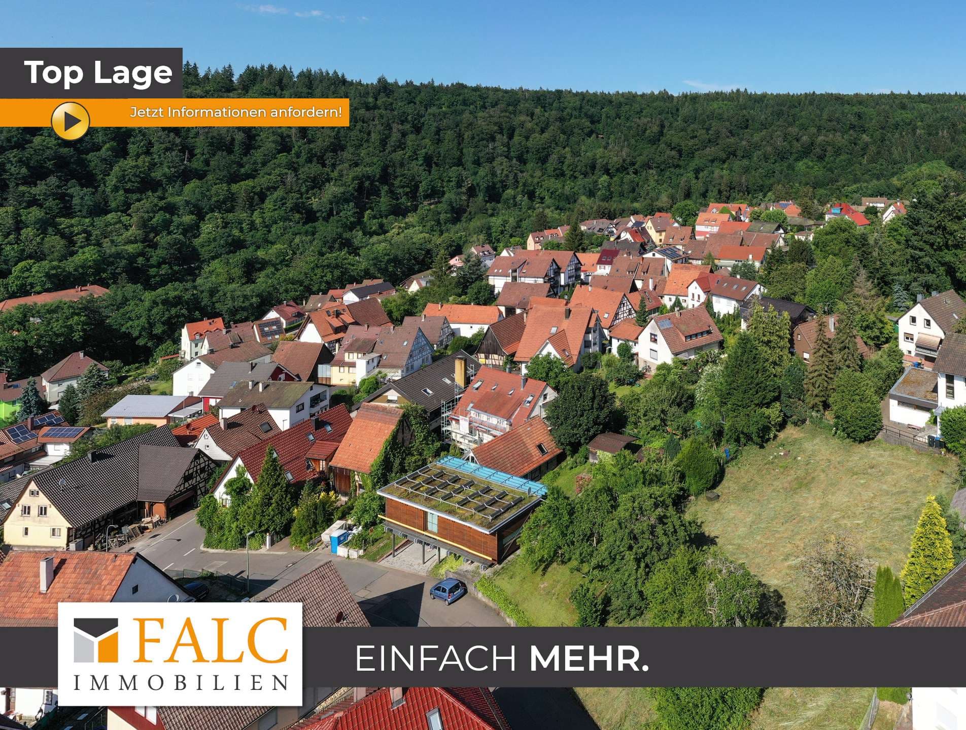 Wohnen mit Weitblick: Traumgrundstück mit unverbaubarer Aussicht in Pforzheim-Würm