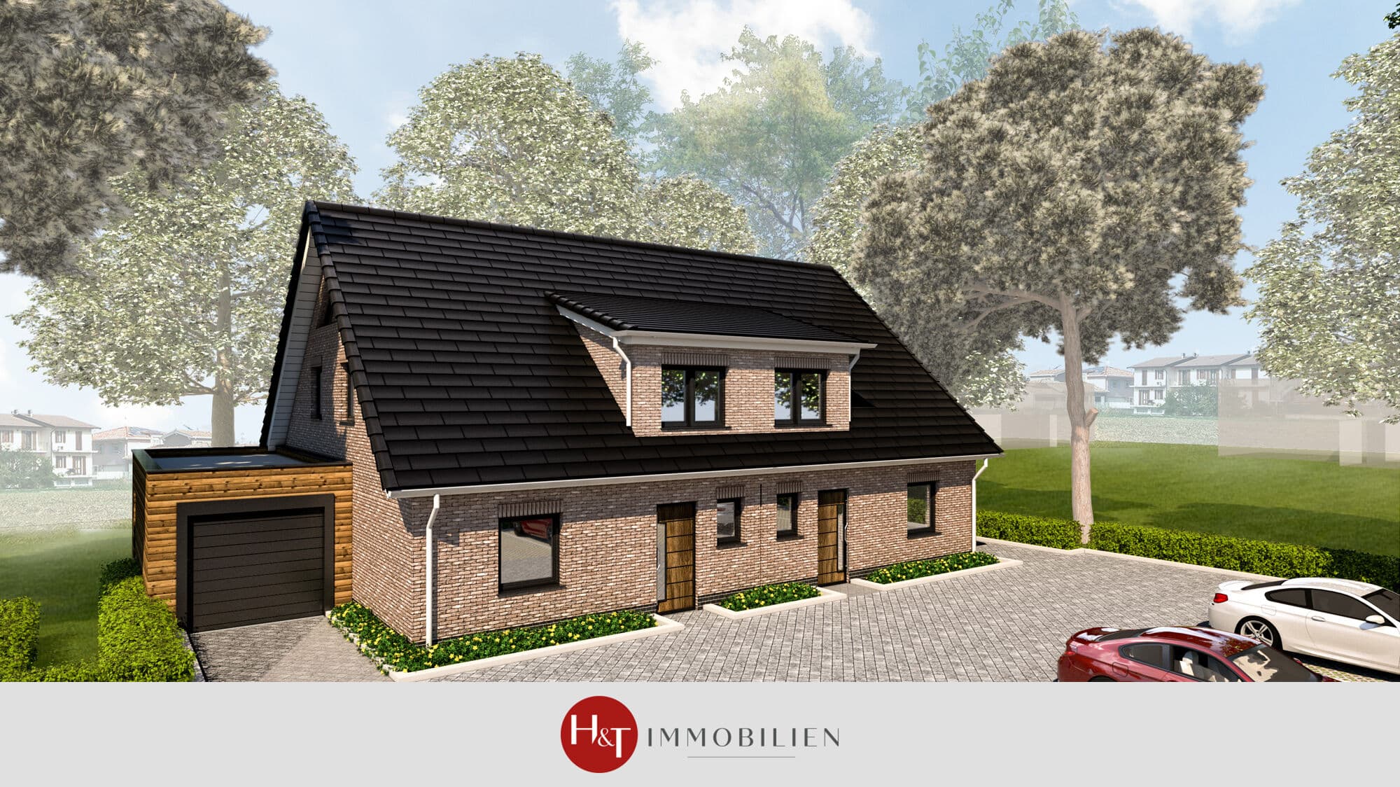 Verkauf Neubau Doppelhaus - H&T Immobilien