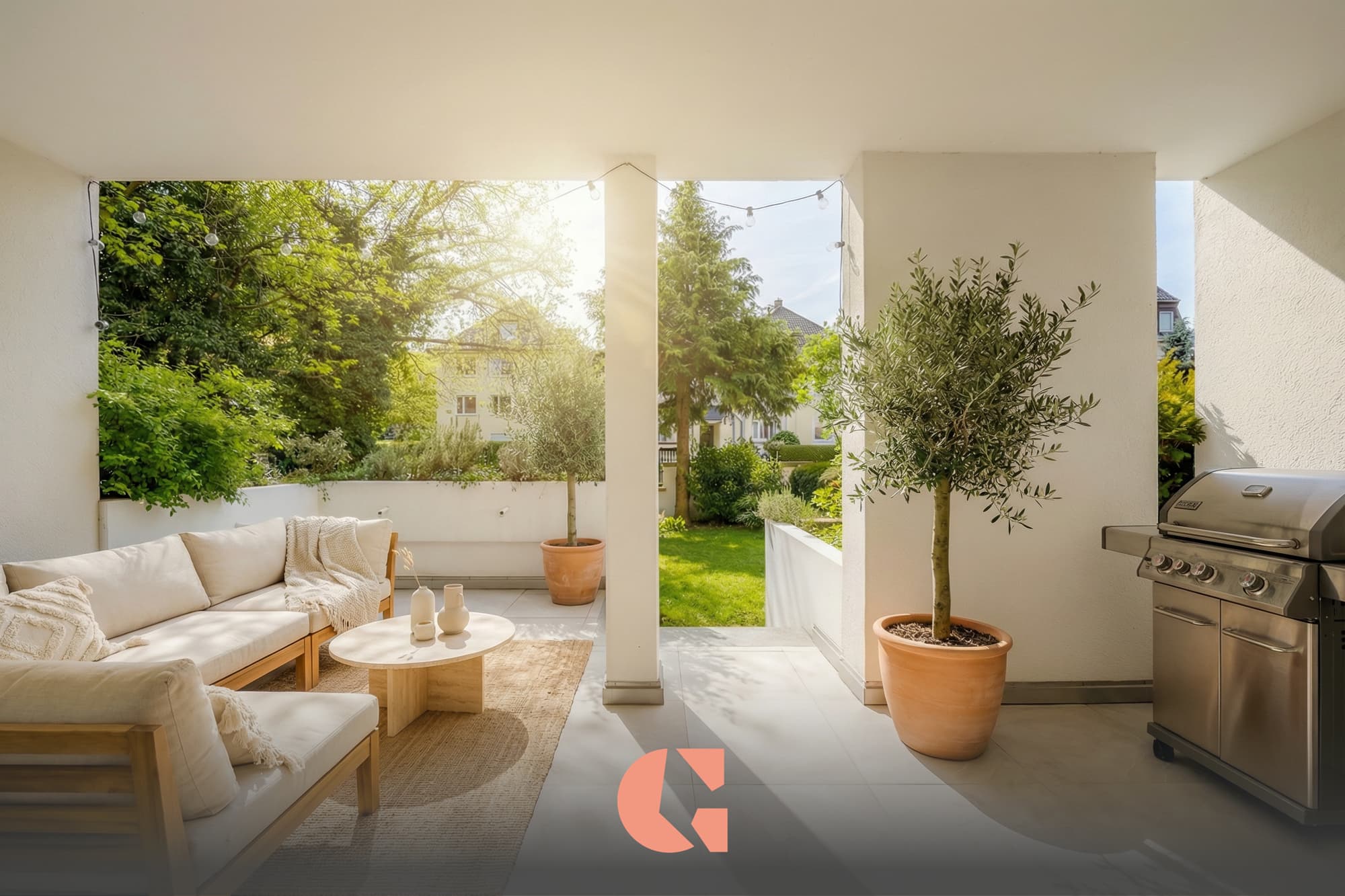 Visualisierung Terrasse