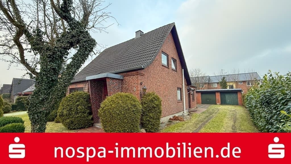 Großzügiges Familienglück! Modernisiertes Einfamilienhaus mit Doppelgarage und Teilkeller