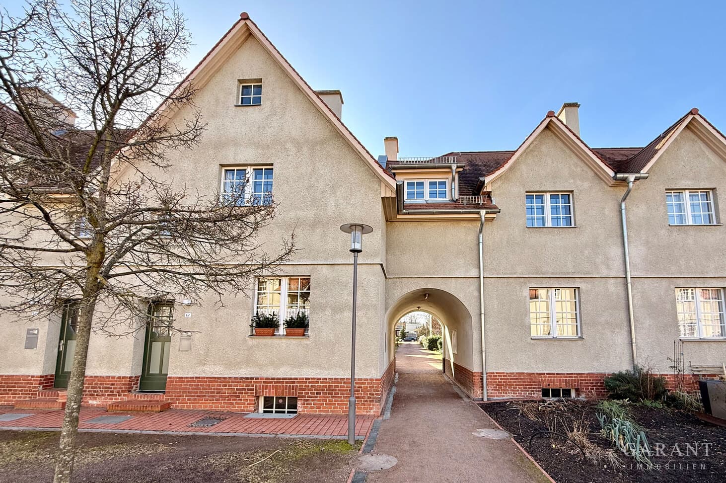 Wohnen im denkmalgeschütztem Gartenstadt-Ensemble!