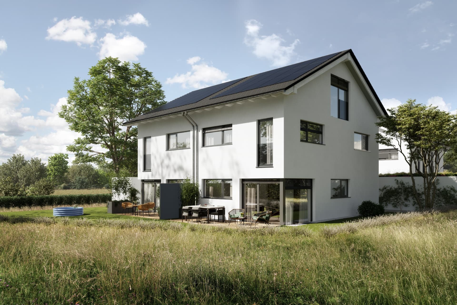 AIGNER - Familientraum am Ammersee-Neubau Doppelhaushälften mit viel Platz für die ganze Familie