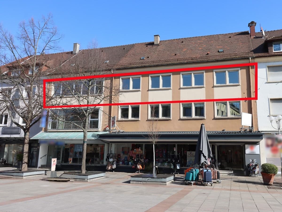 Große Büro- oder Praxisfläche im Zentrum von Bruchsal!