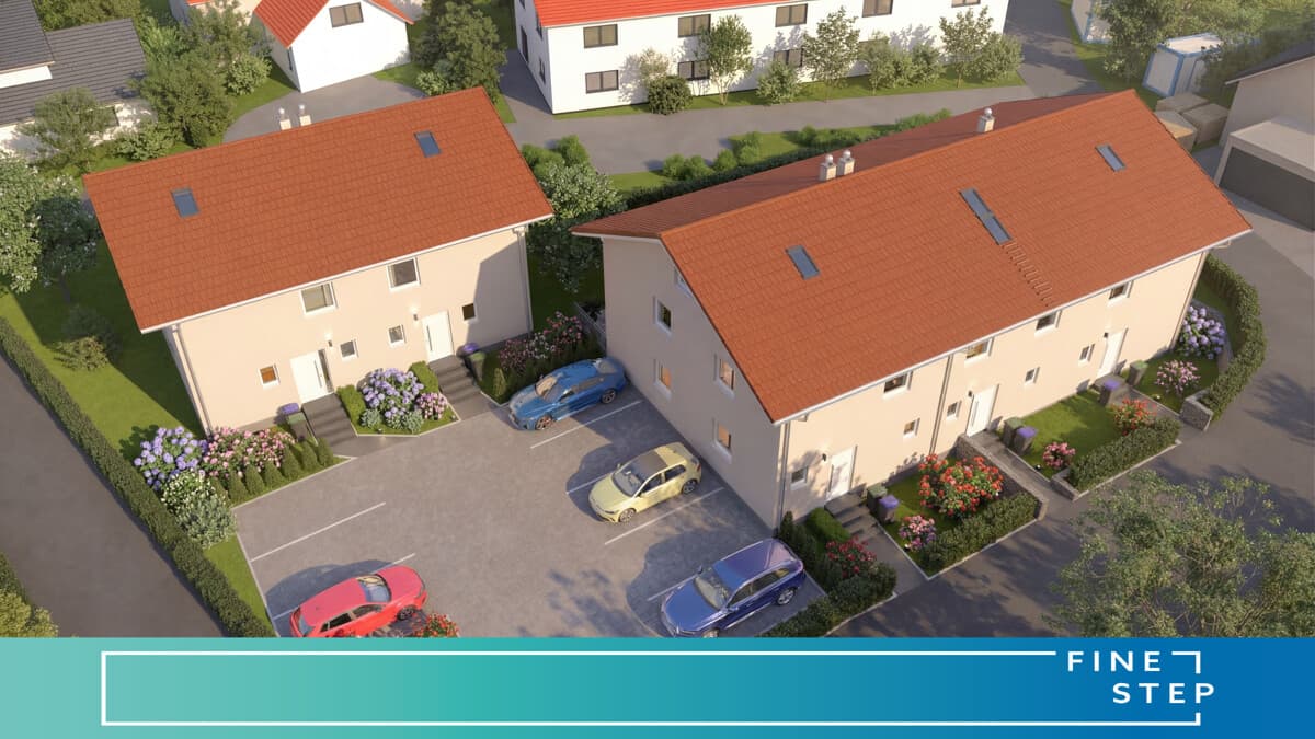 Familientraum in Obing: Exklusive Neubau-DHH mit 179 m² Wohn-/ Nutzfläche