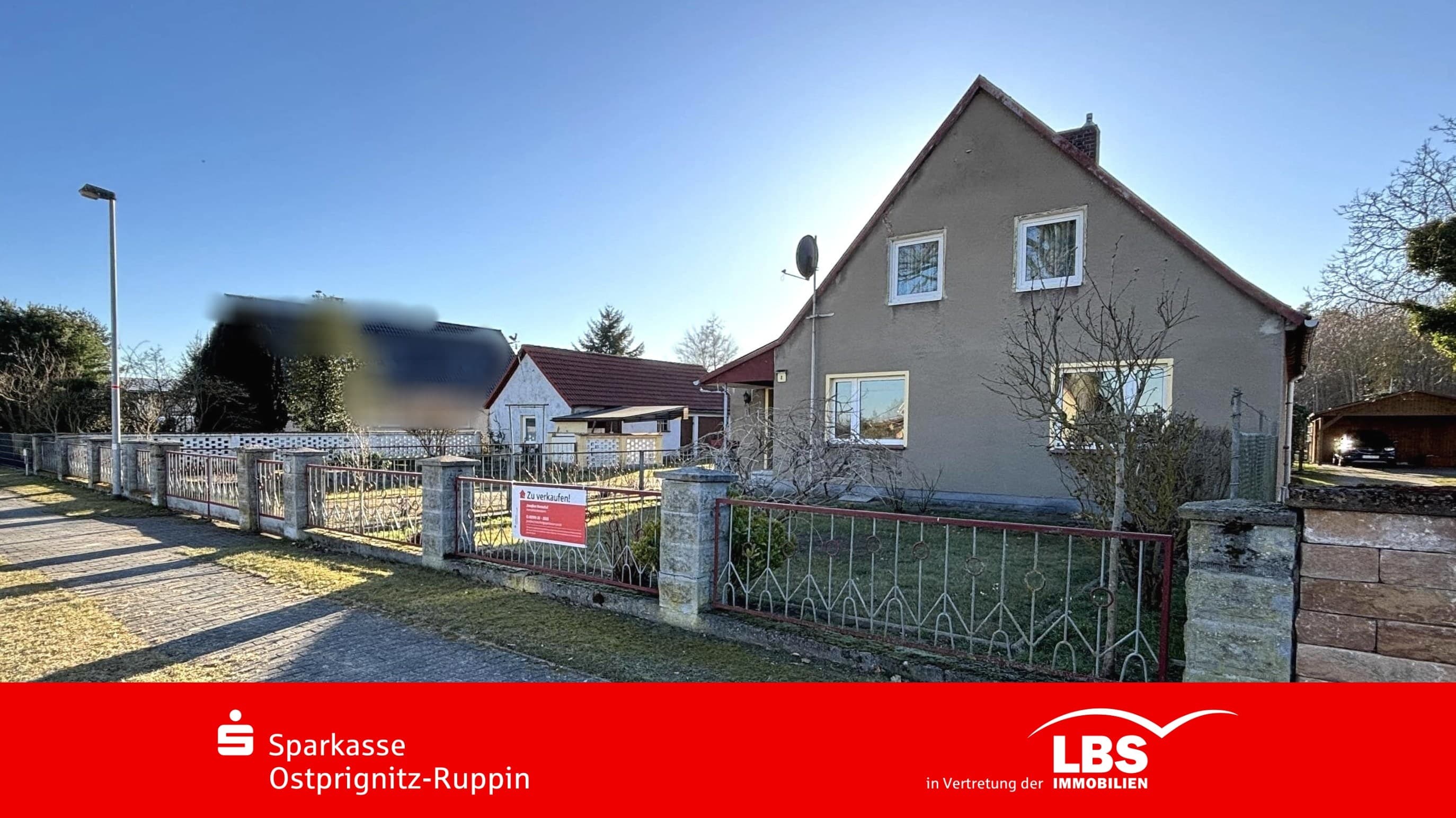 kleines Haus in ruhiger Lage