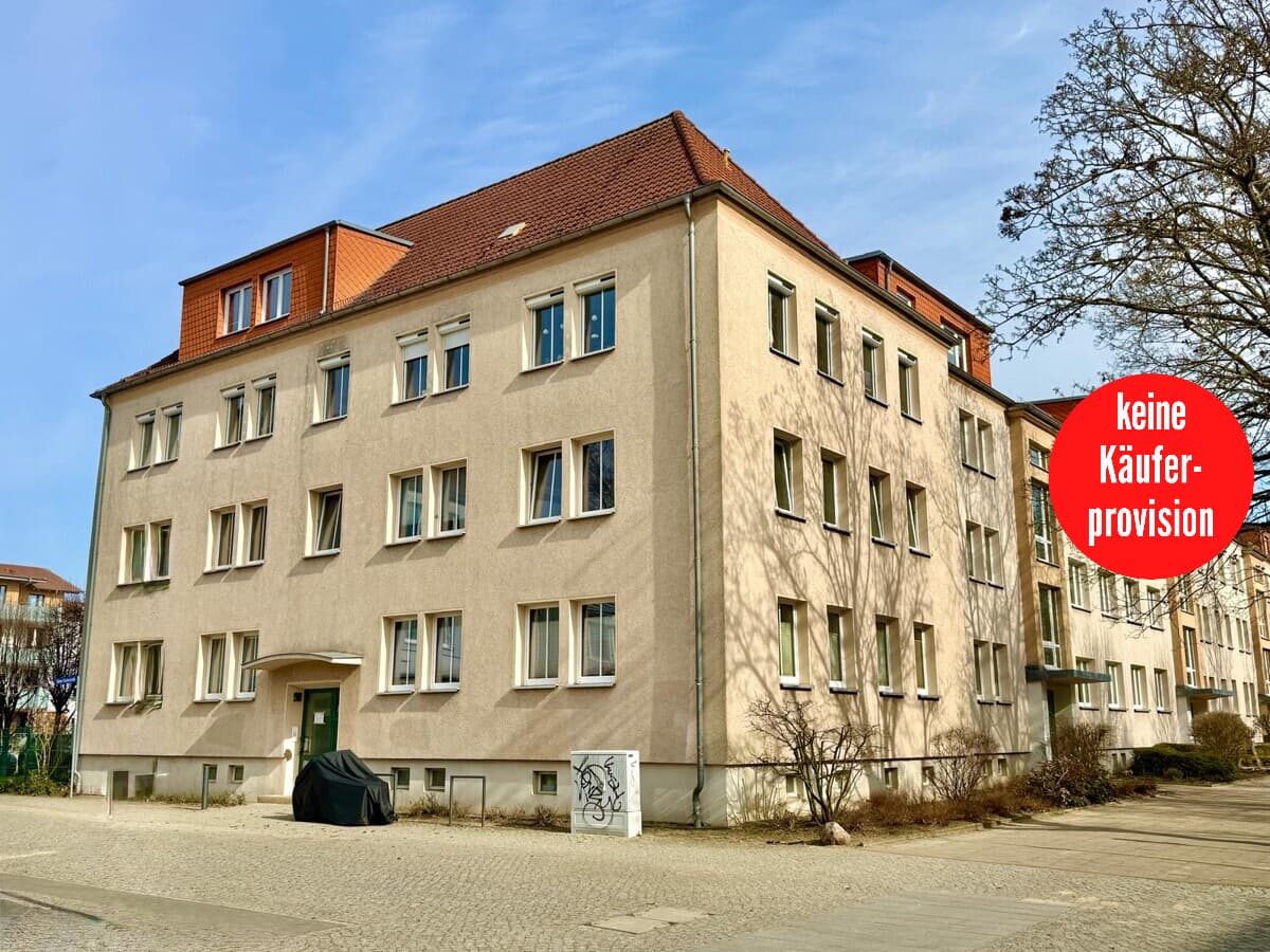 HORN IMMOBILIEN++RESERVIERT! Neubrandenburg Zentrum, helle 3-Raum Eigentumswohnung, EBK, Keller & Parkfläche