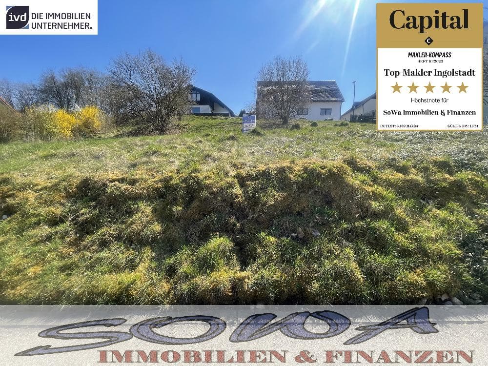 Platz für Ihr Traumhaus - Großzügiges Baugrundstück in Wellheim mit Fernblick - ohne Bauzwang! - Ein Objekt von SOWA Immobilien & Finanzen Ihrem Immobilienprofi vor Ort