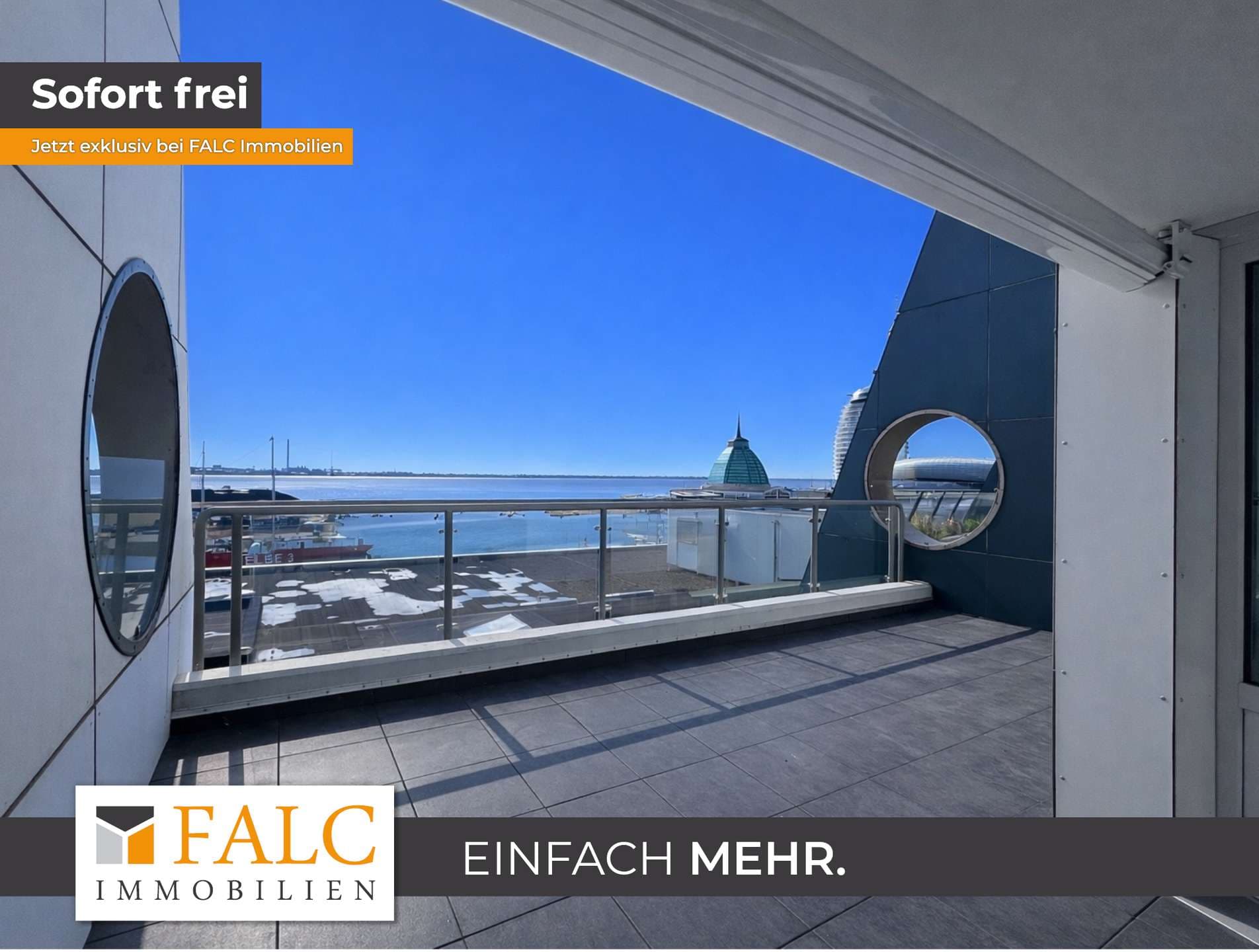 Top Lage direkt an der Weser - Penthouse-Feeling zum verlieben!