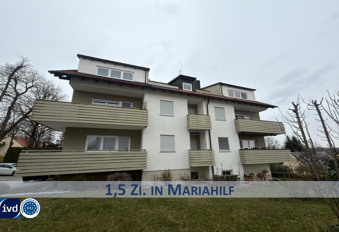 SONNIGE 1,5 ZIMMER TERRASSENWOHNUNG INNSTADT-MARIAHILF