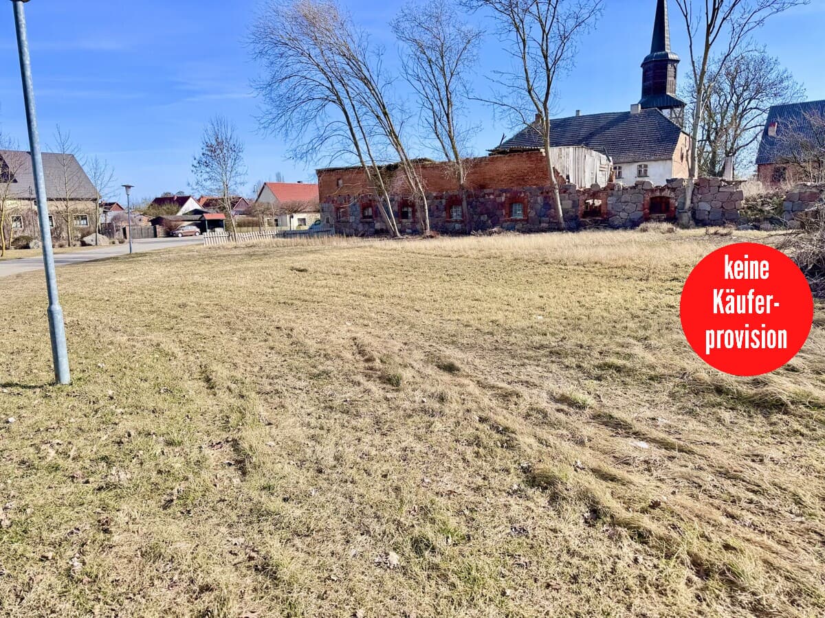 HORN IMMOBILIEN++ Baugrundstück in Rossow bei Pasewalk