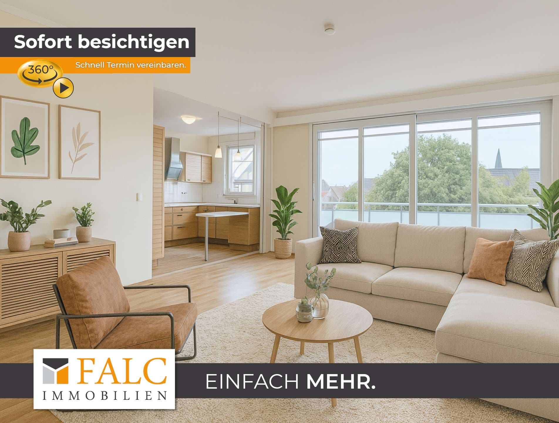 Viel Platz, viel Komfort – Gepflegte Maisonette-Wohnung samt Klimanlage im Herzen von Troisdorf!