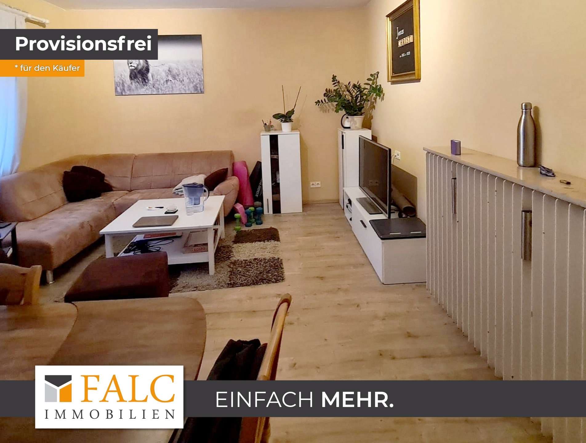 Ihr Rückzugsort im Grünen - 3-Zimmerwohnung mit Gartenanteil