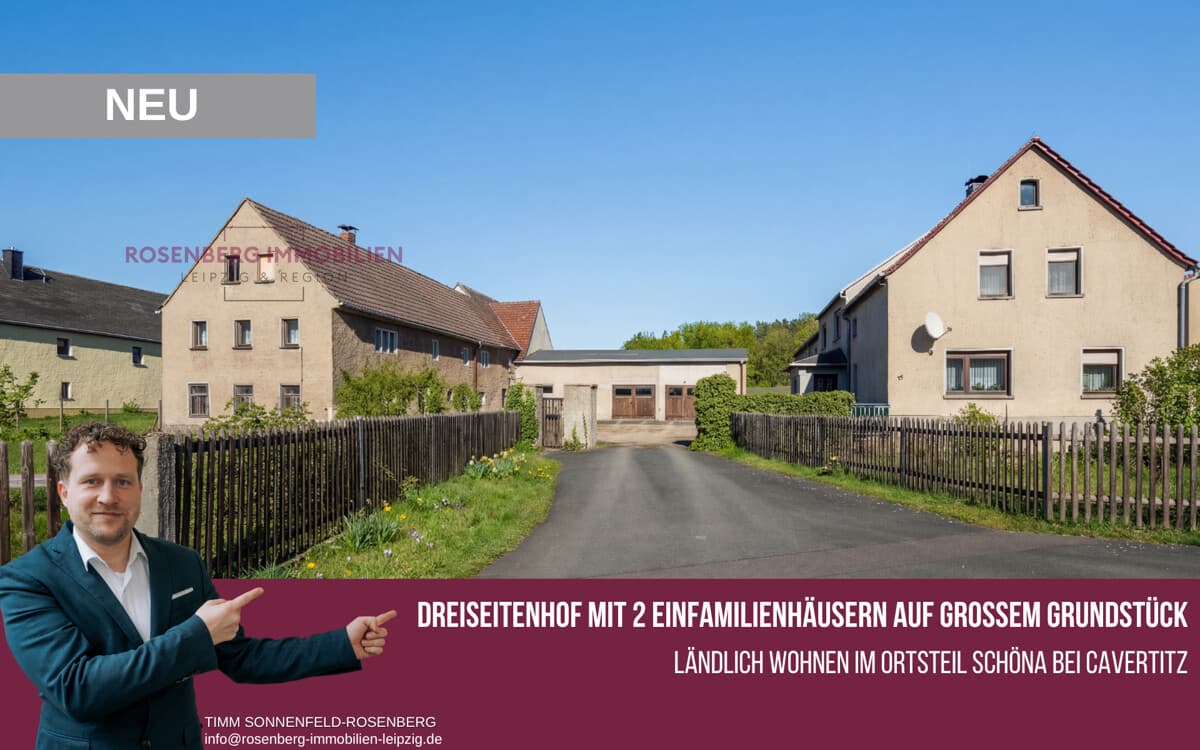 Zwei Häuser auf großzügigem Grundstück mit viel Potenzial in ländlicher Lage – Ideal für Familien!