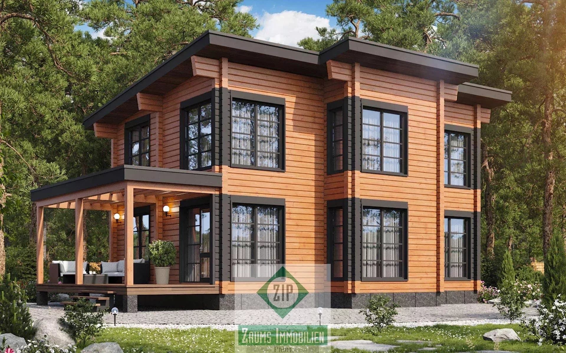 Wood Prefabricated home "Jersey"