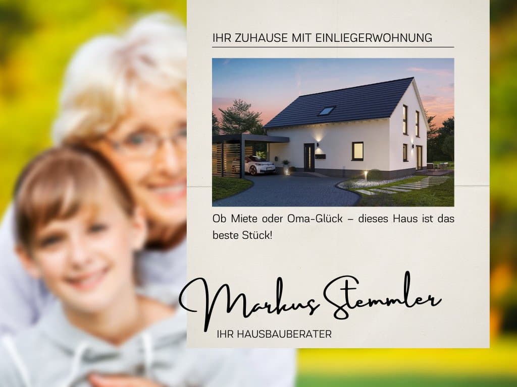 Haus mit Einliegerwohnung - Platz für die ganze Familie