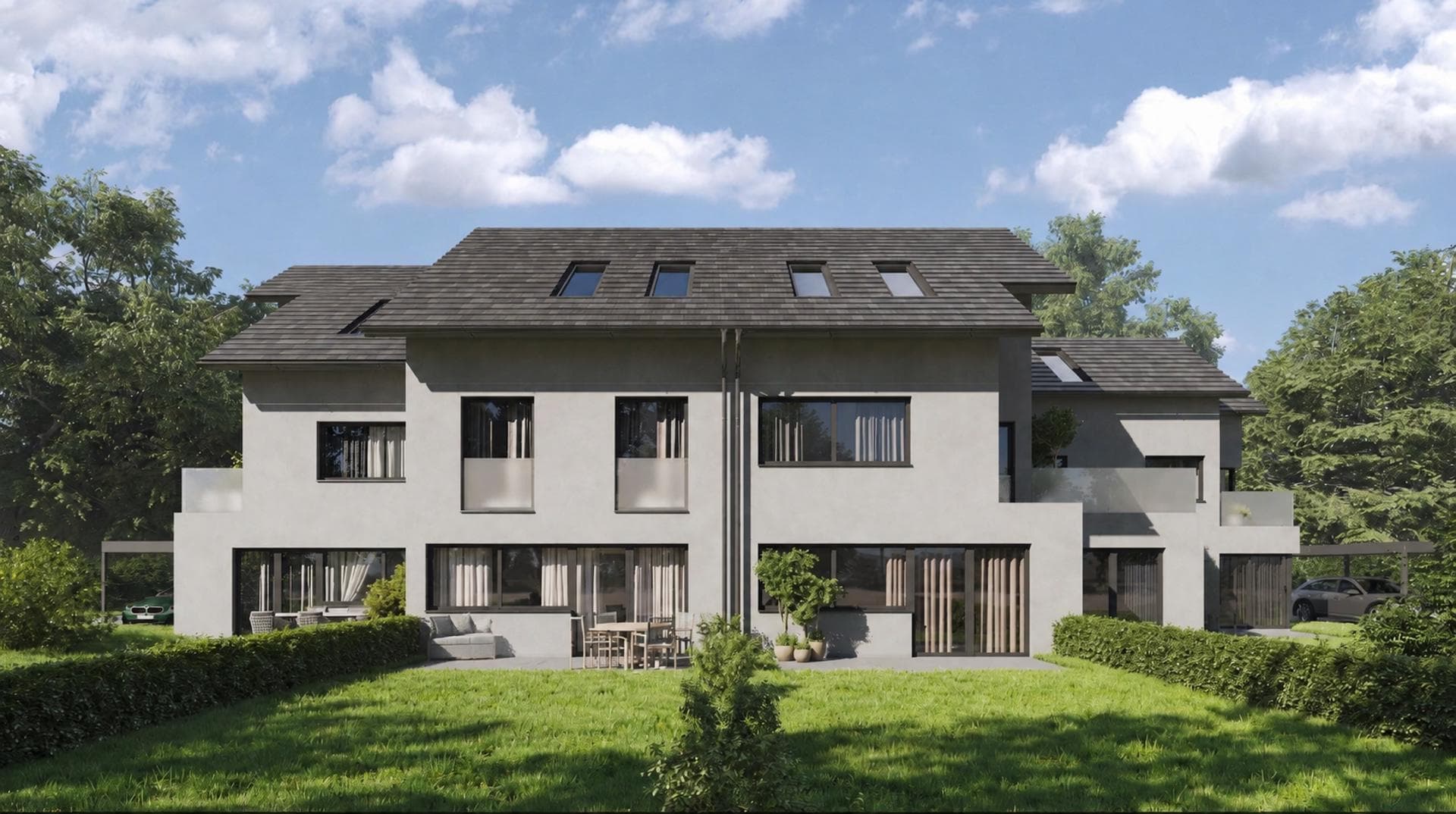 Hochwertiges Neubau-RMH in bester Lage von Gartenberg