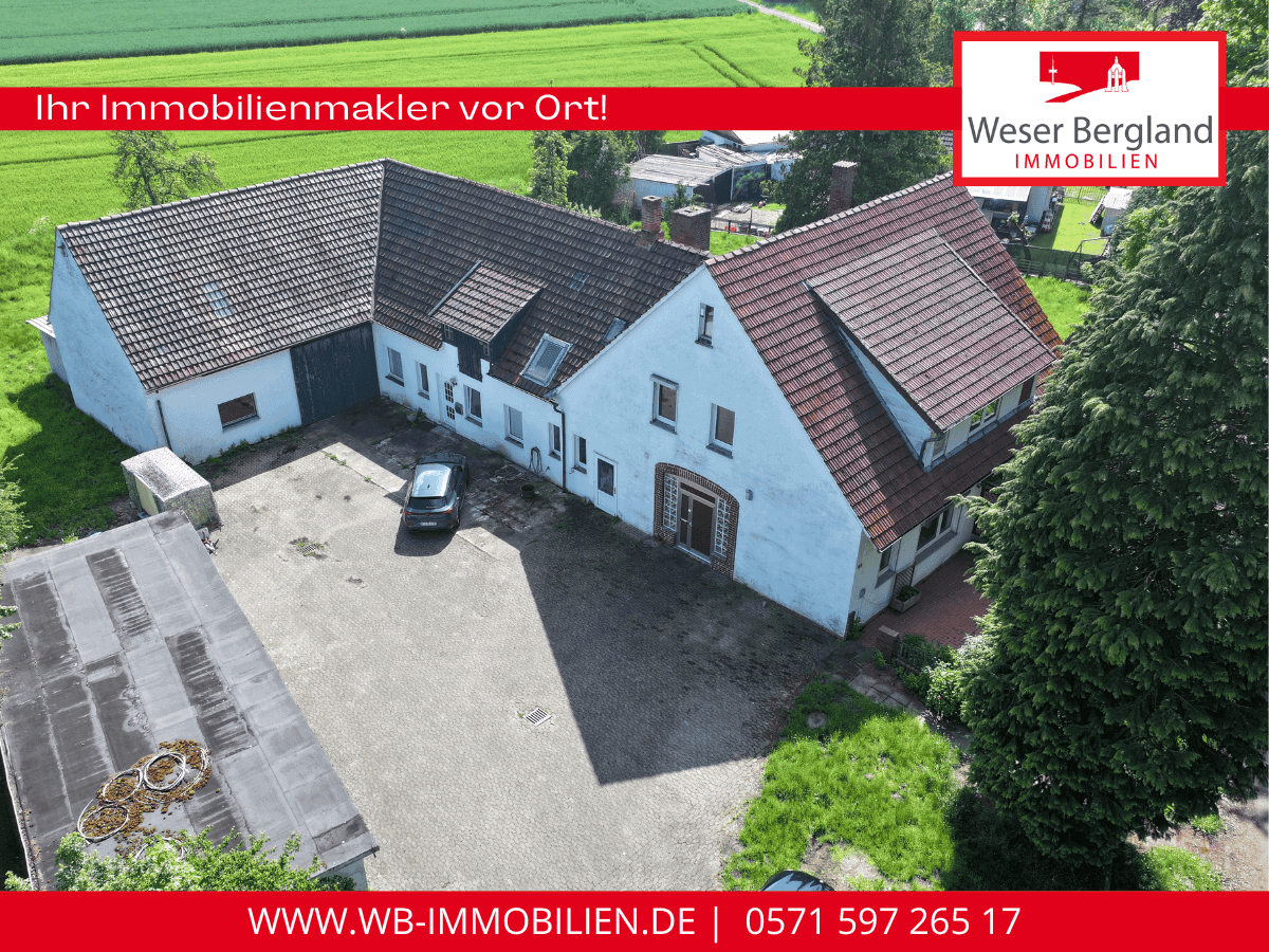 Großzügiges Hof-Ensemble mit viel Raum für Wohnen, Arbeiten & neue Ideen