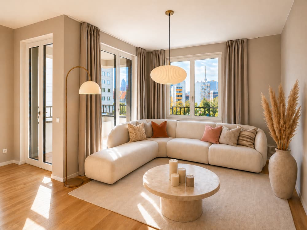 Bezugsfreie 3-Zimmer-Penthouse-Wohnung nahe der Uber Arena