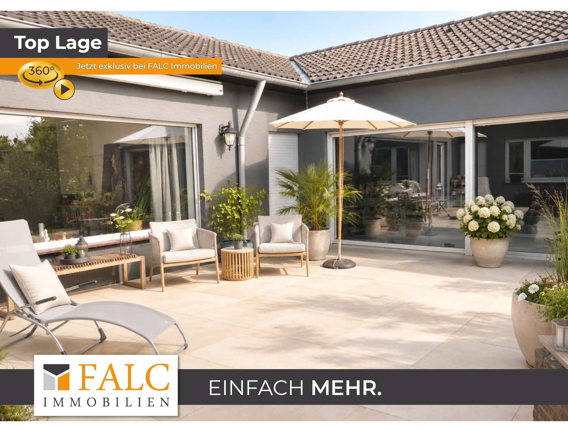 Schöner Freistehender Bungalow mit sonnigem Gartengrundstück in Pulheim!